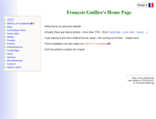 Tablet Screenshot of guillier.org